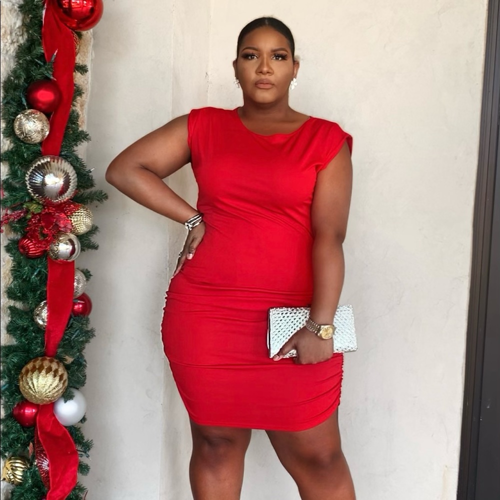 Red Bodycon dress